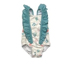 Made by Molly Floral Ruffle Swimsuit